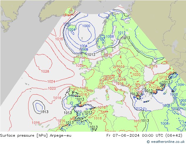 pressão do solo Arpege-eu Sex 07.06.2024 00 UTC