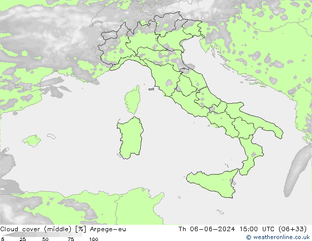 zachmurzenie (środk.) Arpege-eu czw. 06.06.2024 15 UTC