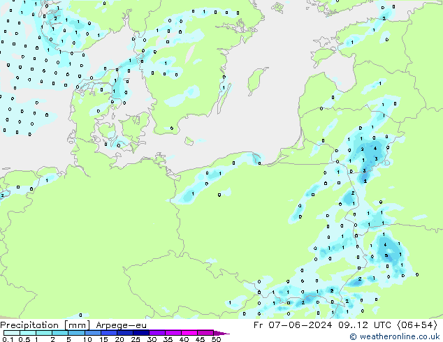 opad Arpege-eu pt. 07.06.2024 12 UTC