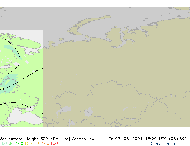 Polarjet Arpege-eu Fr 07.06.2024 18 UTC