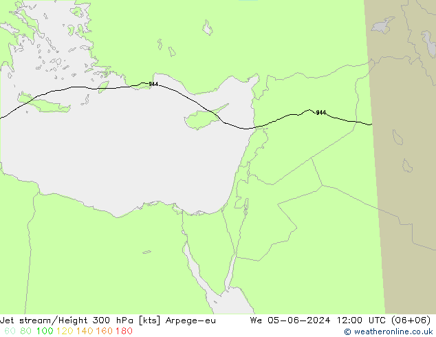 Straalstroom Arpege-eu wo 05.06.2024 12 UTC