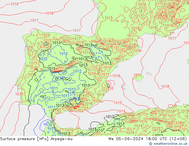      Arpege-eu  05.06.2024 18 UTC