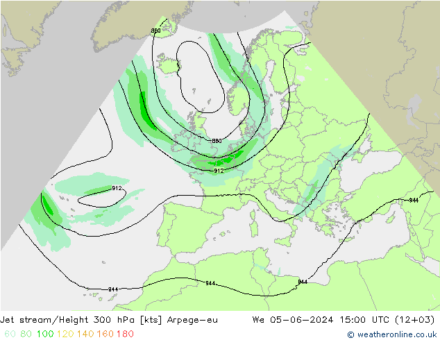 Prąd strumieniowy Arpege-eu śro. 05.06.2024 15 UTC