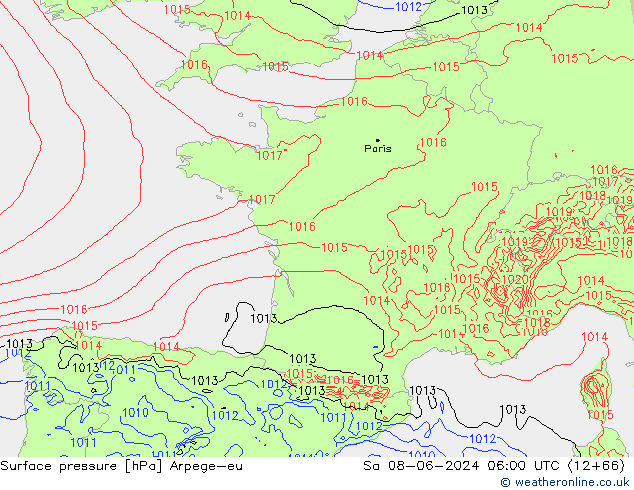      Arpege-eu  08.06.2024 06 UTC