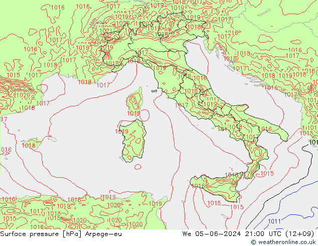      Arpege-eu  05.06.2024 21 UTC