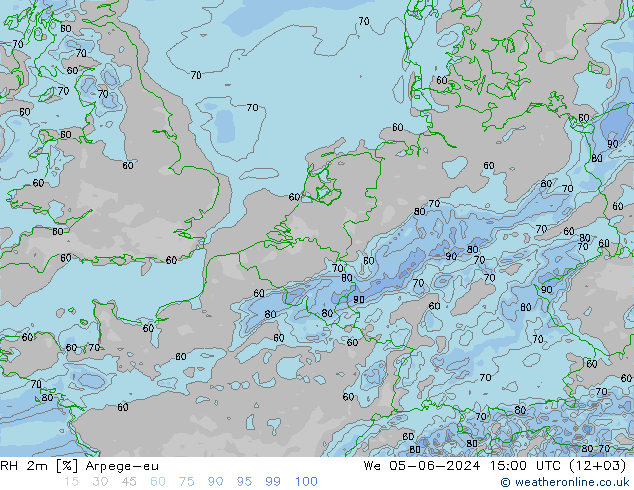 RV 2m Arpege-eu wo 05.06.2024 15 UTC