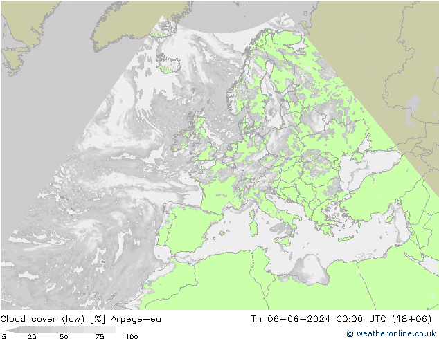 Wolken (tief) Arpege-eu Do 06.06.2024 00 UTC