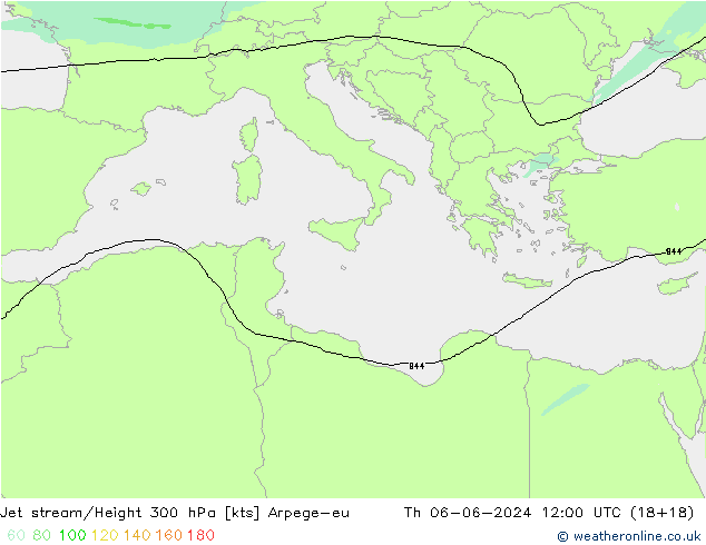 Polarjet Arpege-eu Do 06.06.2024 12 UTC