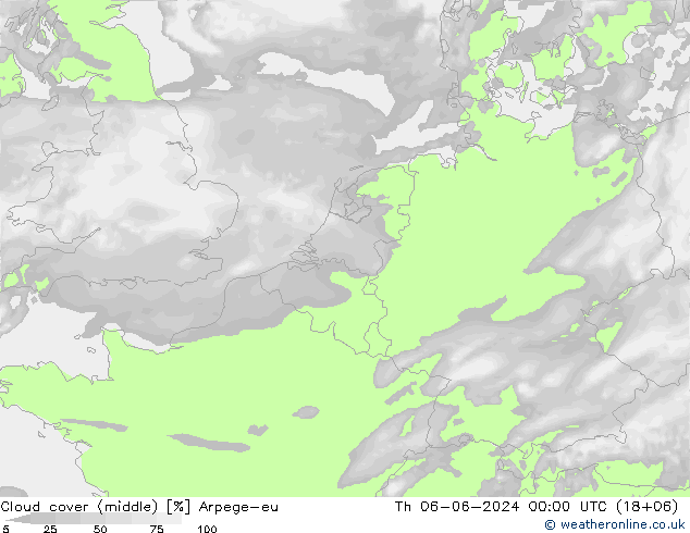 云 (中) Arpege-eu 星期四 06.06.2024 00 UTC