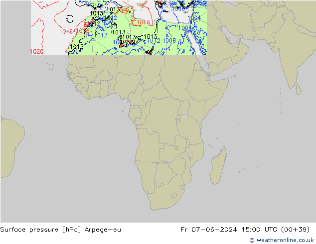 pressão do solo Arpege-eu Sex 07.06.2024 15 UTC