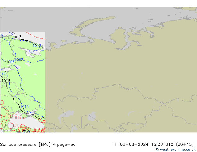 ciśnienie Arpege-eu czw. 06.06.2024 15 UTC