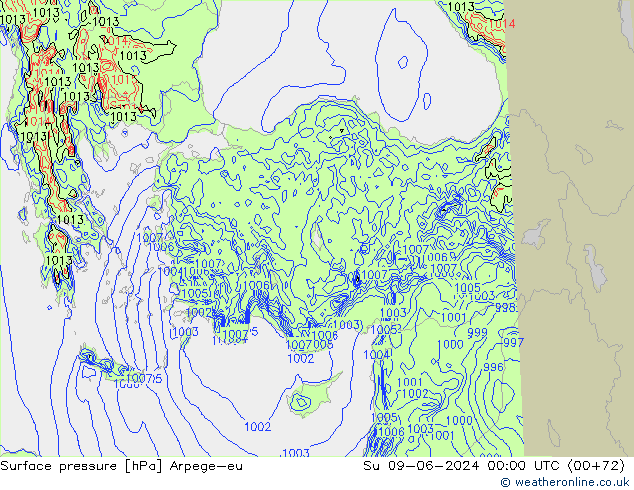      Arpege-eu  09.06.2024 00 UTC