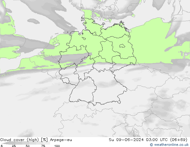 Wolken (hohe) Arpege-eu So 09.06.2024 03 UTC