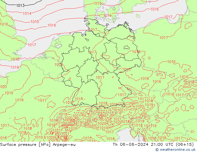 pression de l'air Arpege-eu jeu 06.06.2024 21 UTC