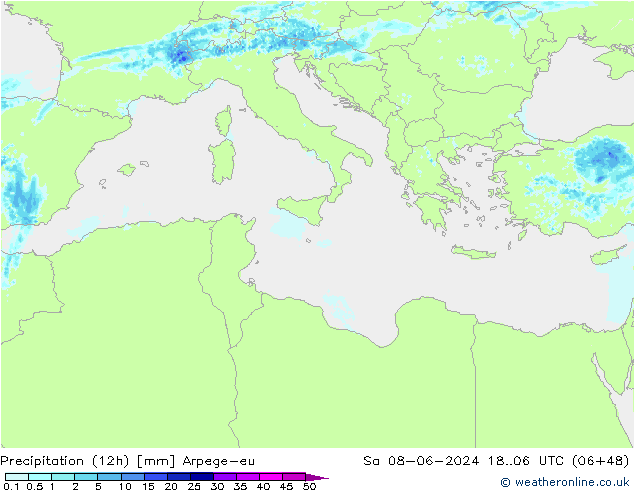  (12h) Arpege-eu  08.06.2024 06 UTC