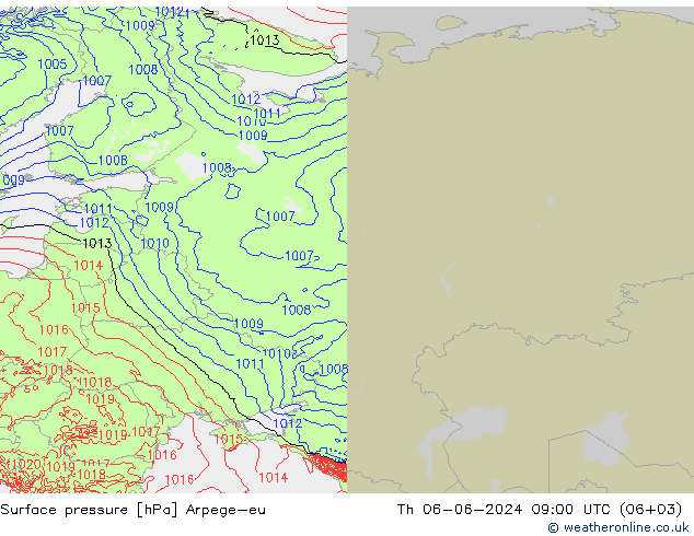      Arpege-eu  06.06.2024 09 UTC