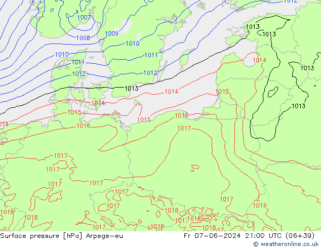 pressão do solo Arpege-eu Sex 07.06.2024 21 UTC