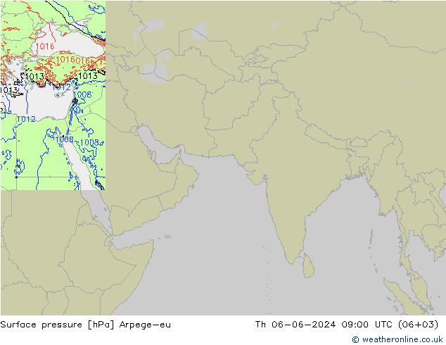 Bodendruck Arpege-eu Do 06.06.2024 09 UTC