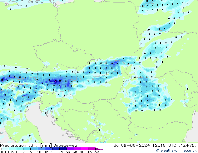  (6h) Arpege-eu  09.06.2024 18 UTC