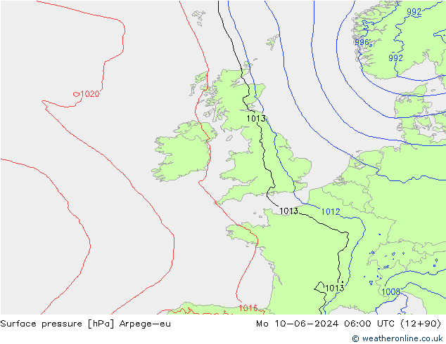      Arpege-eu  10.06.2024 06 UTC