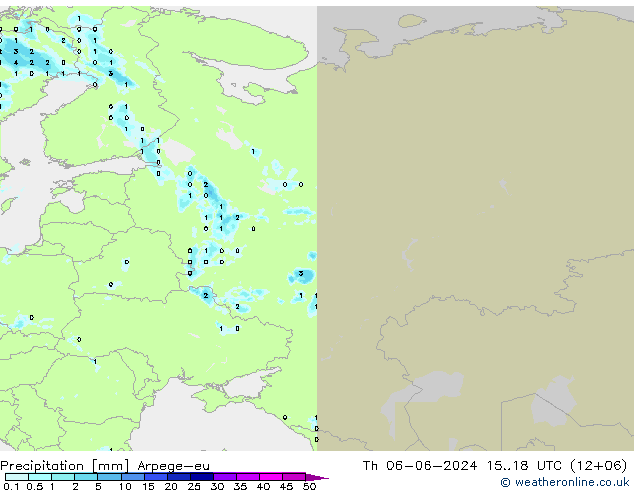 opad Arpege-eu czw. 06.06.2024 18 UTC