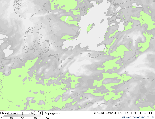 Bewolking (Middelb.) Arpege-eu vr 07.06.2024 09 UTC