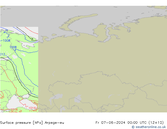 pressão do solo Arpege-eu Sex 07.06.2024 00 UTC