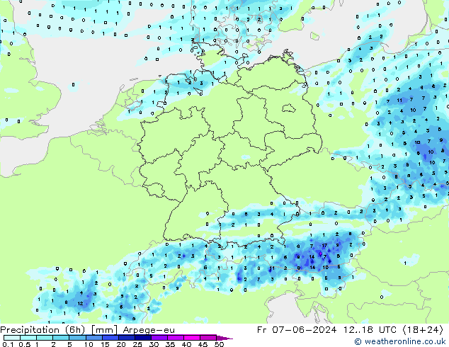  (6h) Arpege-eu  07.06.2024 18 UTC