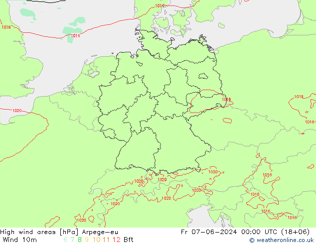 Izotacha Arpege-eu pt. 07.06.2024 00 UTC