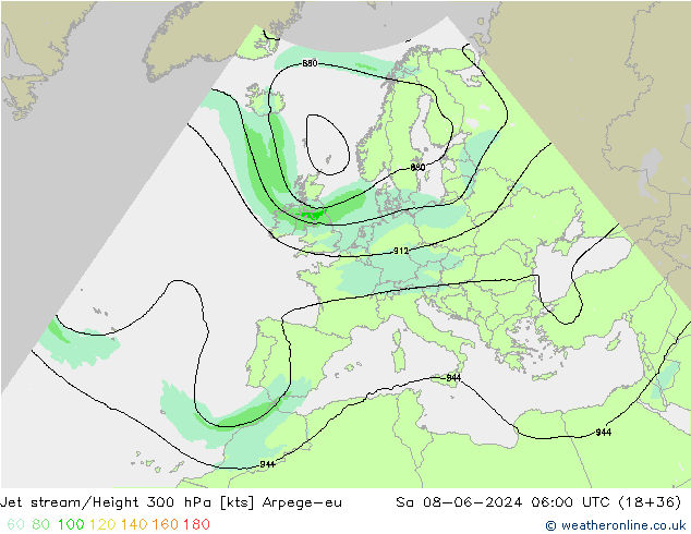 Corrente a getto Arpege-eu sab 08.06.2024 06 UTC