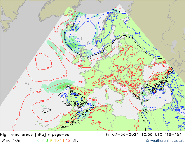 Izotacha Arpege-eu pt. 07.06.2024 12 UTC