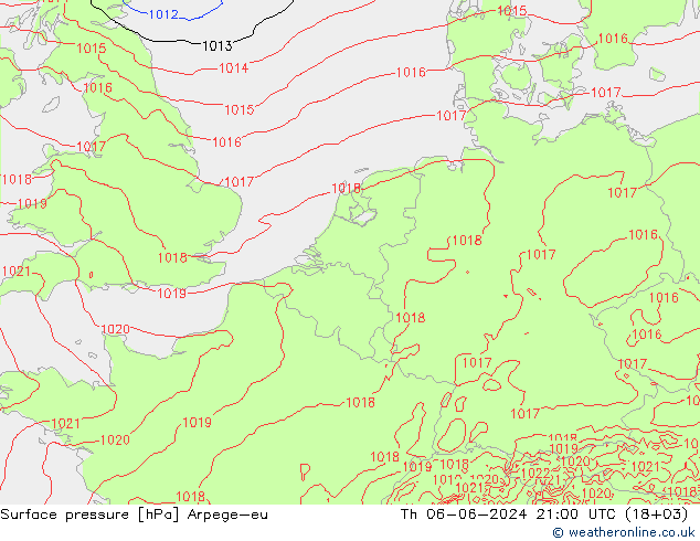 pression de l'air Arpege-eu jeu 06.06.2024 21 UTC