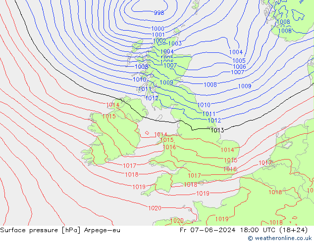 pressão do solo Arpege-eu Sex 07.06.2024 18 UTC