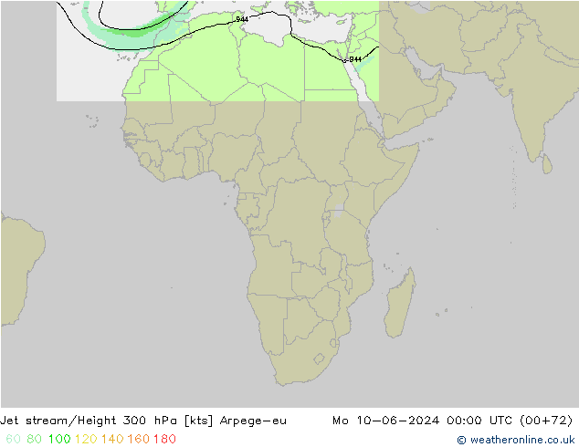 Polarjet Arpege-eu Mo 10.06.2024 00 UTC