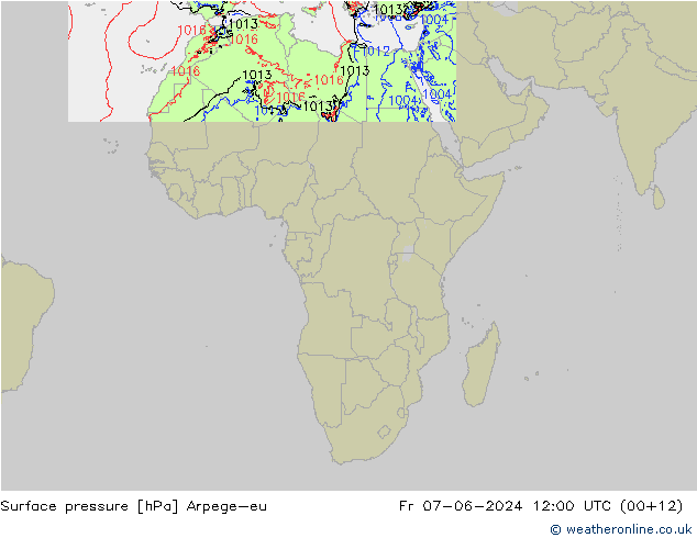 pressão do solo Arpege-eu Sex 07.06.2024 12 UTC