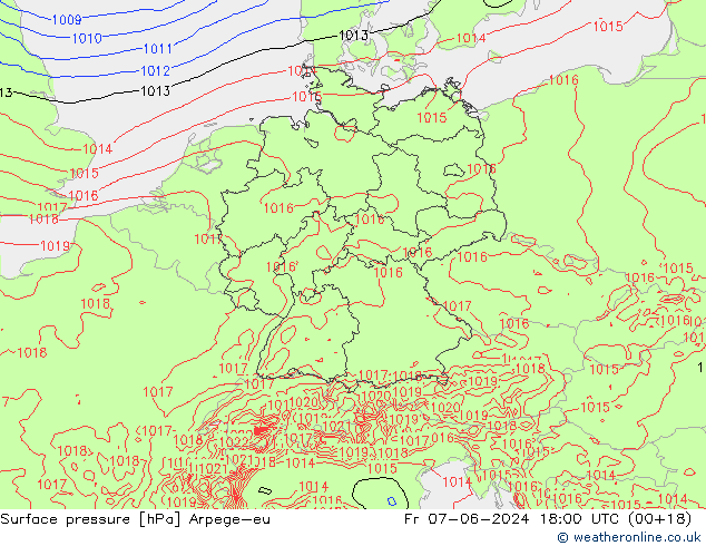 pressão do solo Arpege-eu Sex 07.06.2024 18 UTC