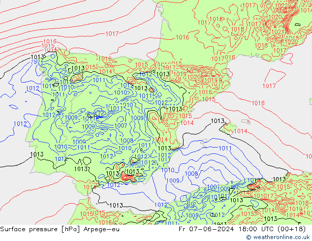      Arpege-eu  07.06.2024 18 UTC