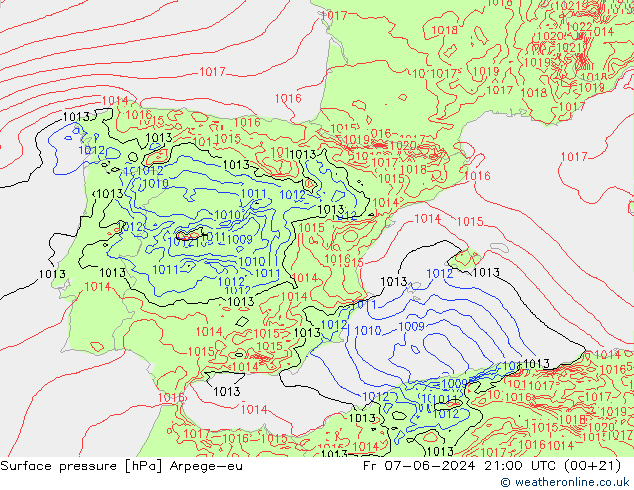      Arpege-eu  07.06.2024 21 UTC