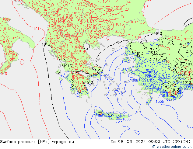      Arpege-eu  08.06.2024 00 UTC