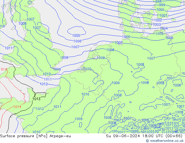      Arpege-eu  09.06.2024 18 UTC