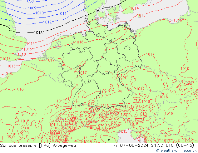 ciśnienie Arpege-eu pt. 07.06.2024 21 UTC