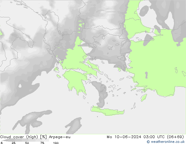 Wolken (hohe) Arpege-eu Mo 10.06.2024 03 UTC