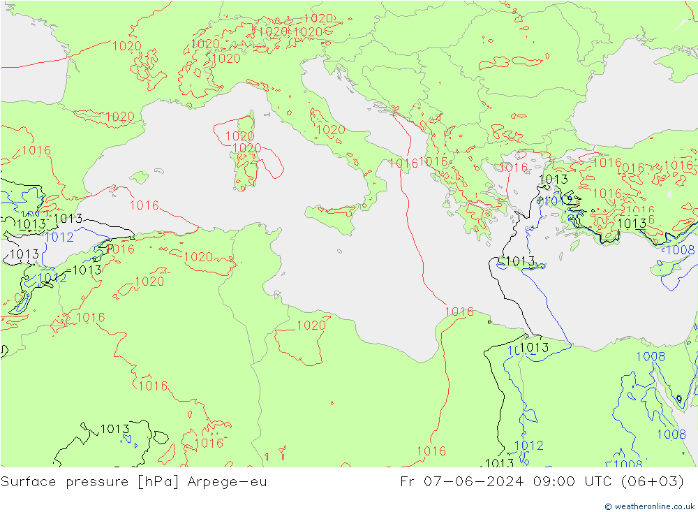 pressão do solo Arpege-eu Sex 07.06.2024 09 UTC