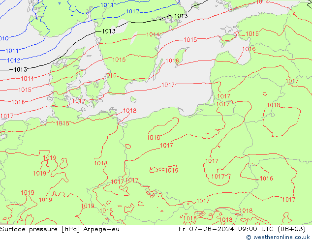 pressão do solo Arpege-eu Sex 07.06.2024 09 UTC