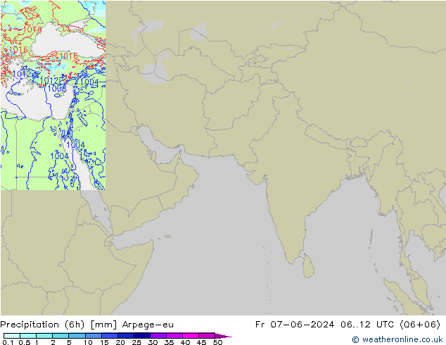 opad (6h) Arpege-eu pt. 07.06.2024 12 UTC