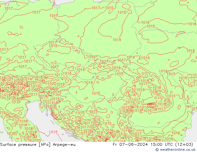 ciśnienie Arpege-eu pt. 07.06.2024 15 UTC