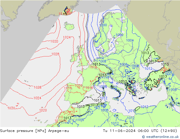      Arpege-eu  11.06.2024 06 UTC