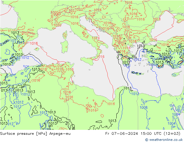 pressão do solo Arpege-eu Sex 07.06.2024 15 UTC