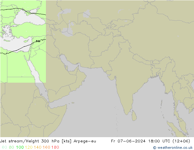 高速氣流 Arpege-eu 星期五 07.06.2024 18 UTC