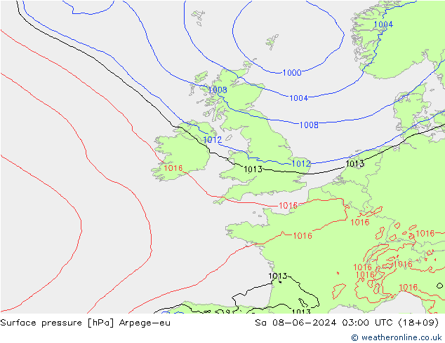 pression de l'air Arpege-eu sam 08.06.2024 03 UTC